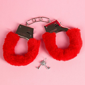 Набор «Новогодняя помощь»: мармеладные презервативы 40 г., наручники с мехом, печенька 25 г.